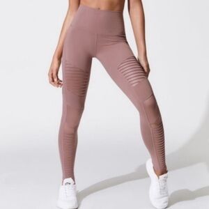 ALO Yoga Dusty Rose High-Waisted Leggings